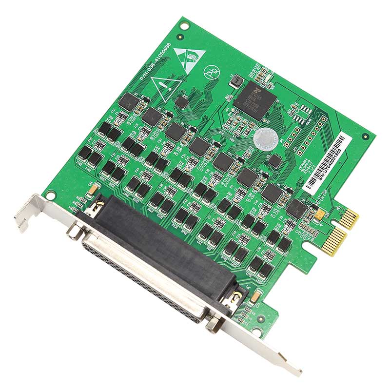 PCI-E轉(zhuǎn)8口RS-232/485/422多串口卡