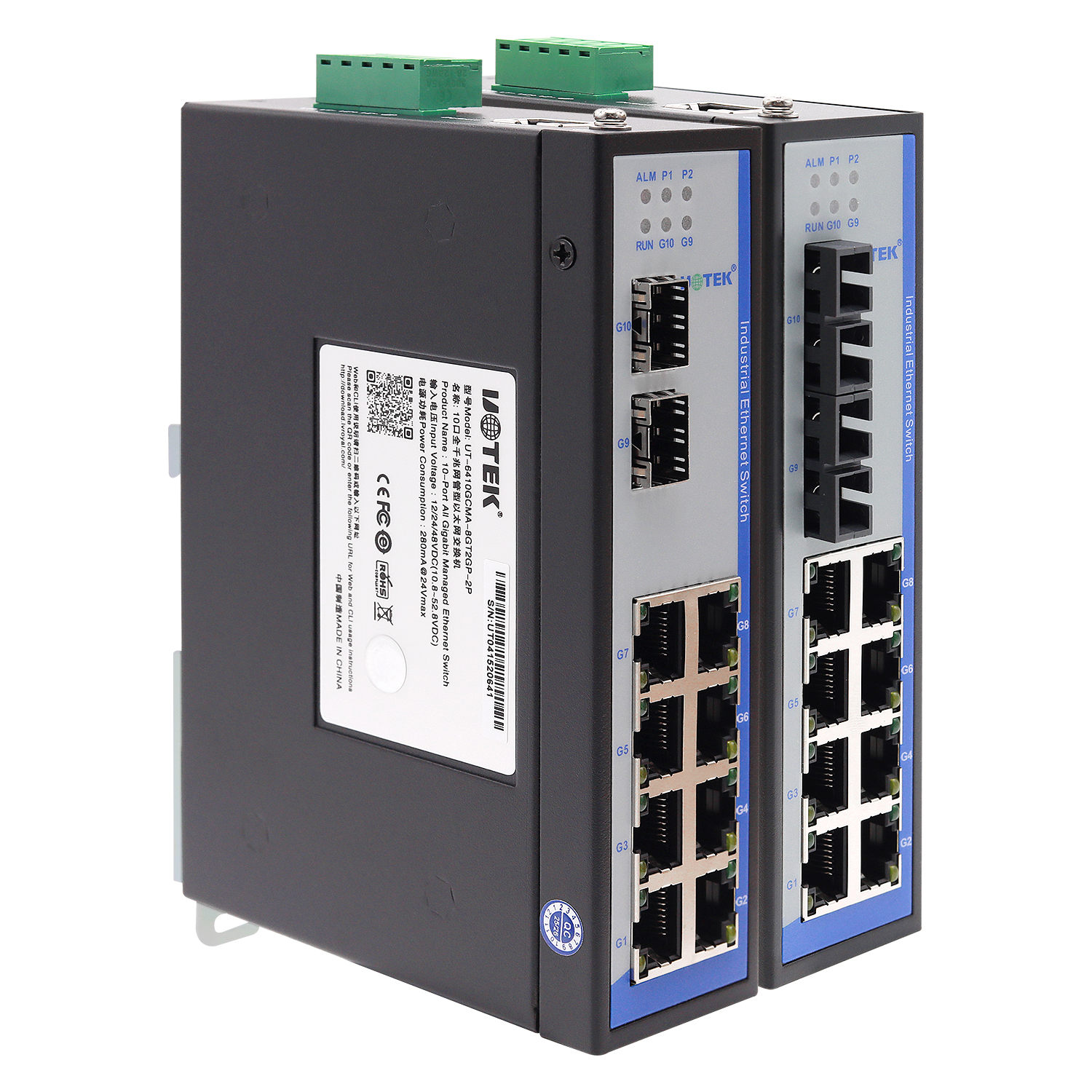 10口全千兆網管型以太網交換機