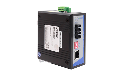 SC光口以太網(wǎng)工業(yè)級光纖收發(fā)器_UT-2601-220 1口百兆網(wǎng)絡(luò)光纖收發(fā)器